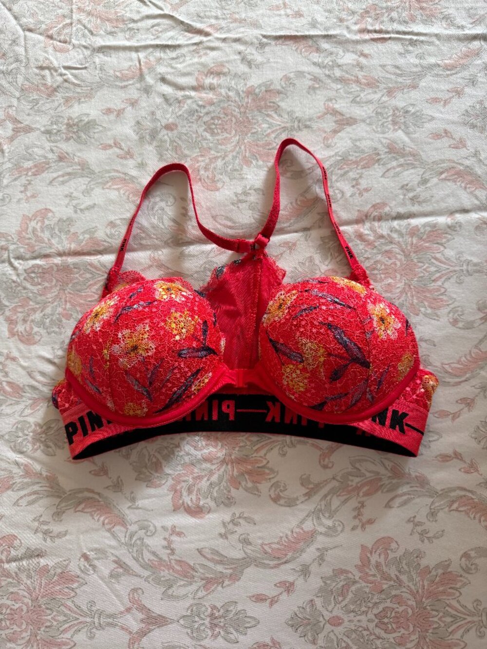 PINK Victoria's Secret Push-Up Lace Bra